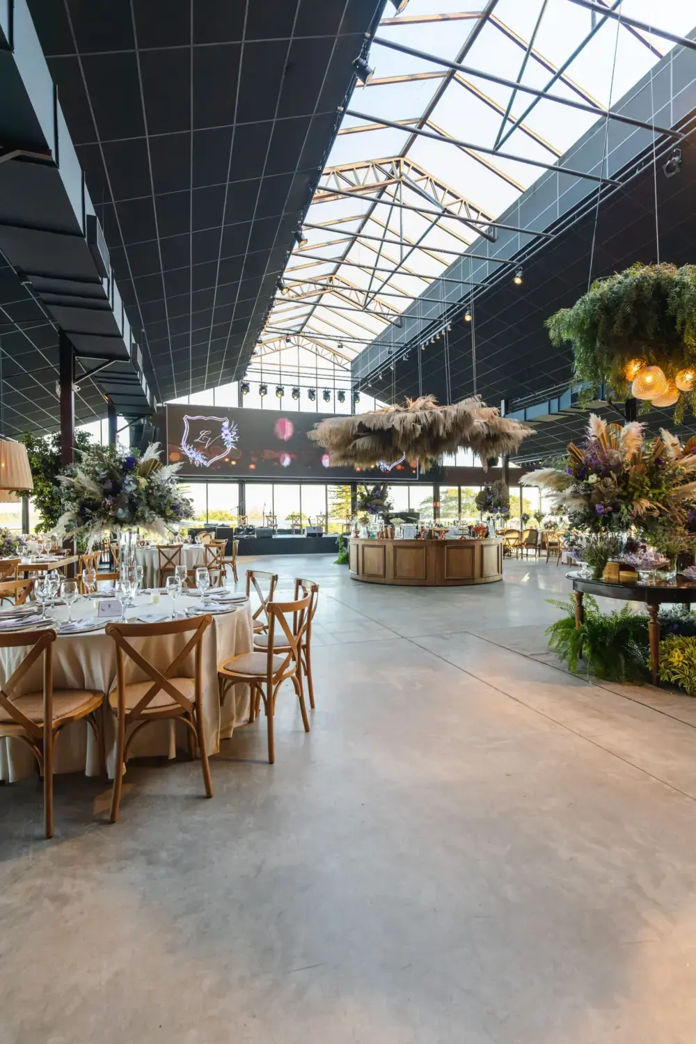 Event venue set for a function